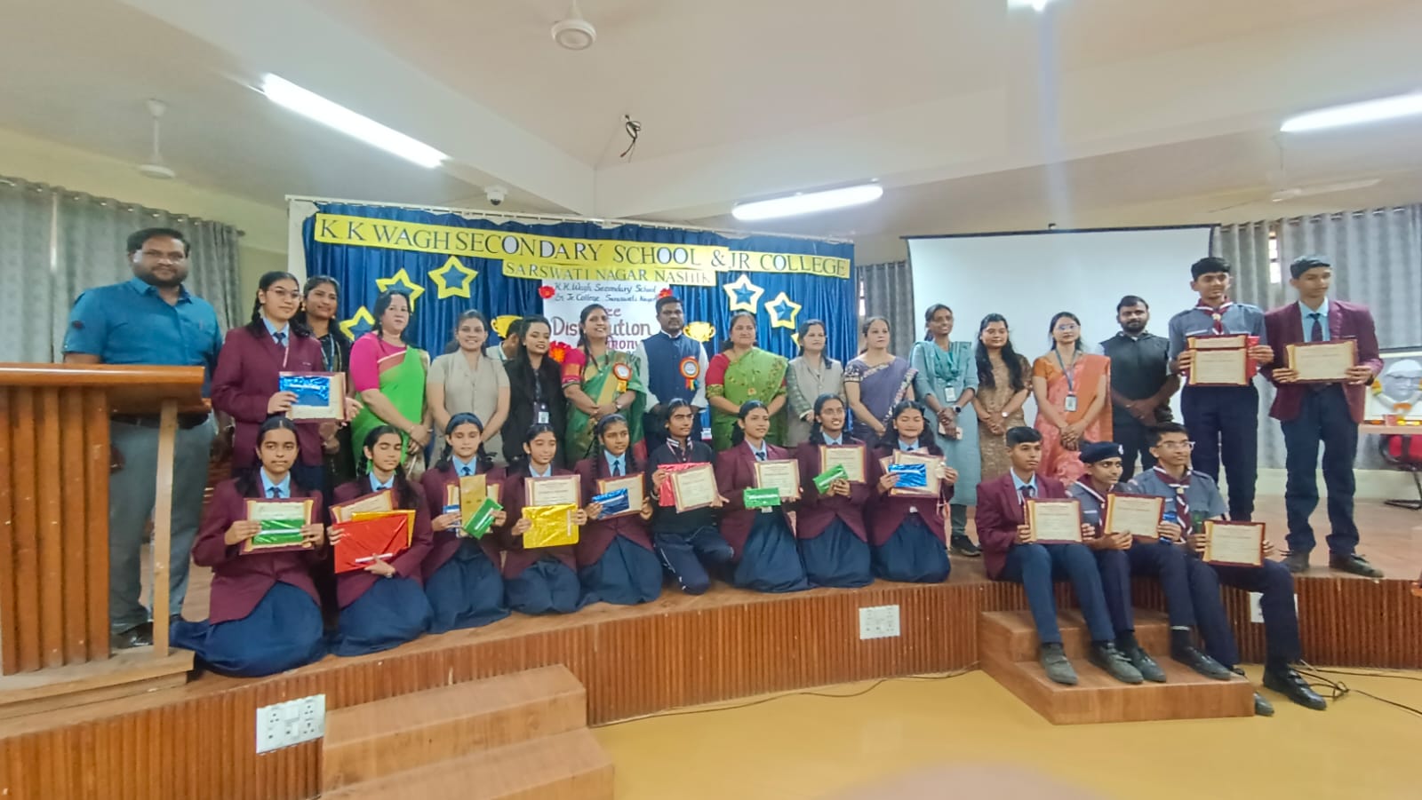 Prize distribution ceremony